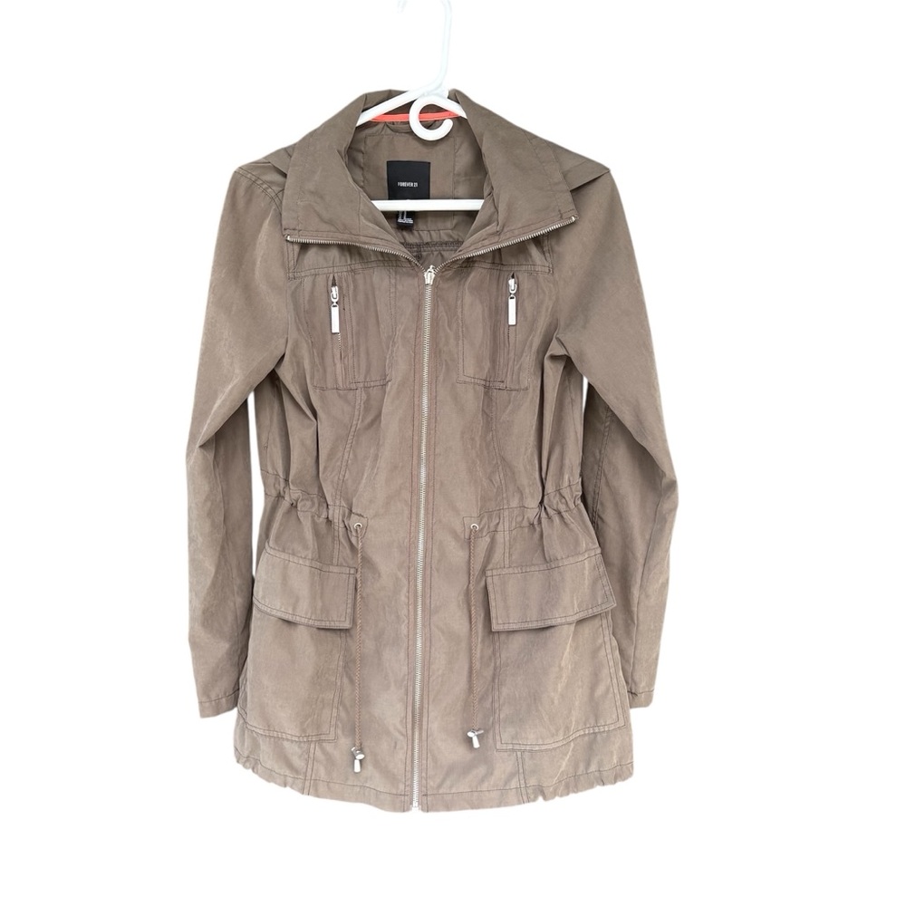 Forever 21 Khaki Outerwear